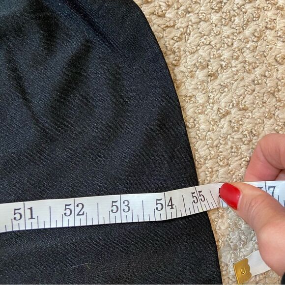 Vintage 60’s/70’s Union Made Black and Gold High‎ Neck Maxi Dress Size small - Picture 14 of 16